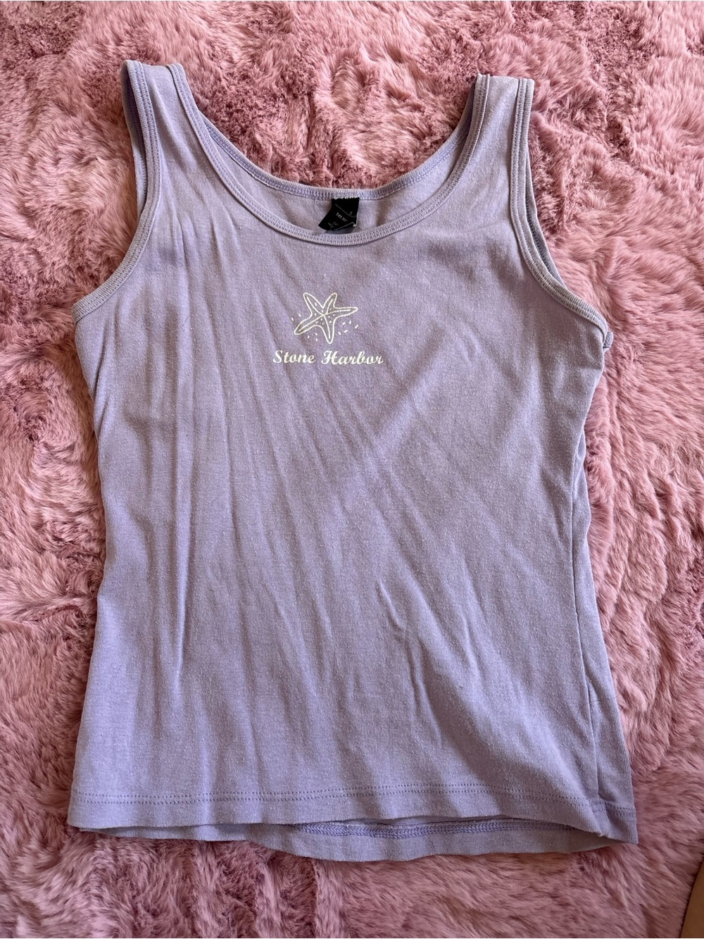 Y2k stone harbor tank top